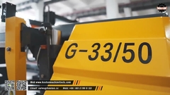 Máquina de serra de banda de metal de alta qualidade Hoston G-33/50