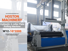 Máquina hidráulica de laminar chapas CNC 4 rolos 6x1200 mm